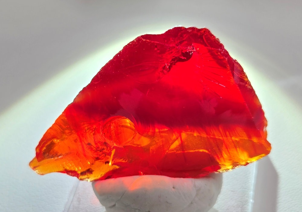 Rare Gem 2 Piece "Amplified" Set Monatomic Andara Crystal 29.7 g. - Image 4