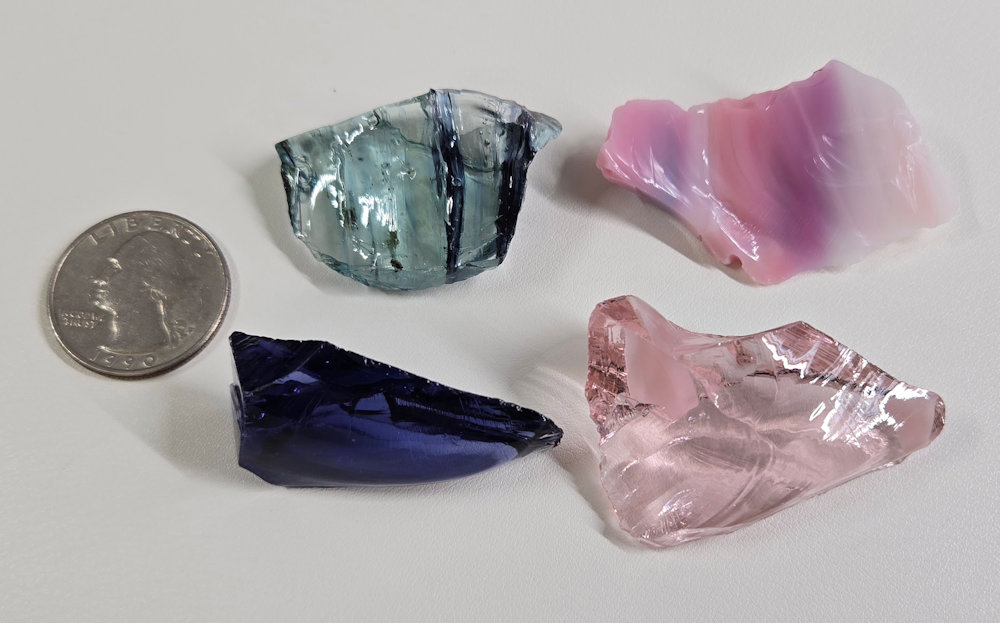 Rare Gem 4 Piece "Cultivate" Set Monatomic Andara Crystal 50.0 g. - Image 3