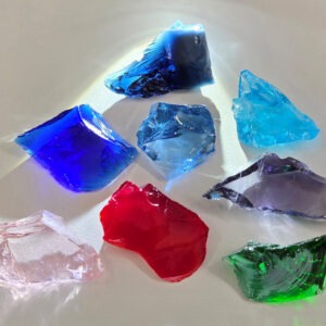 Gem 8 Piece "Empowerment" Set Monatomic Andara Crystal 81.9 g.