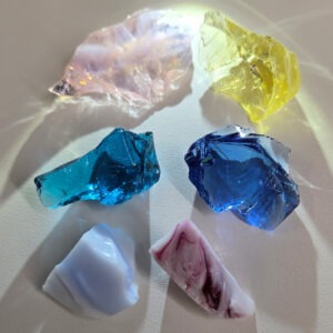 Rare Gem 6 Piece "Balance and Harmony" Set Monatomic Andara Crystal 47.9 g.
