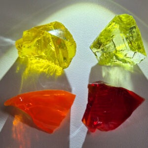 Rare Gem 4 Piece "Cultivate" Set Monatomic Andara Crystal 24.9 g.