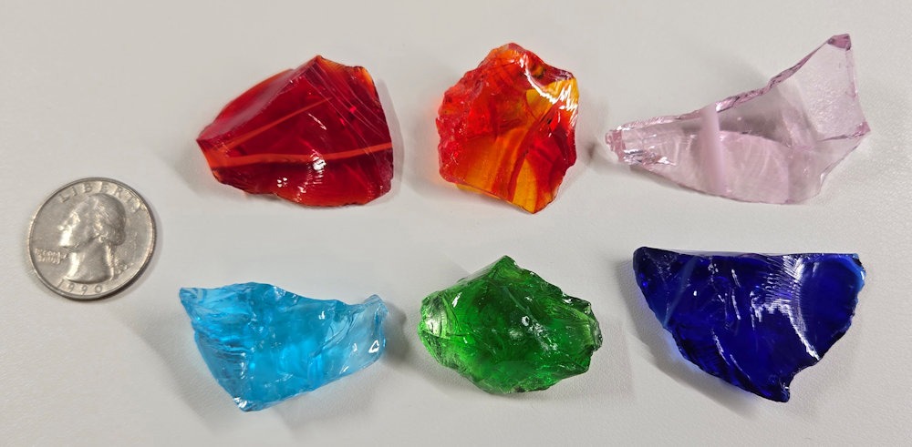 Rare Gem 6 Piece "Balance and Harmony" Set Monatomic Andara Crystal 60.7 g. - Image 3