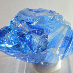 *Extremely Rare* Gem Banded Angel Aura Lady Nellie/Angel Aura Ice/Sapphire/Tanzanite/Pastel Ice "Heart" Monatomic Andara Crystal 115.7 g.