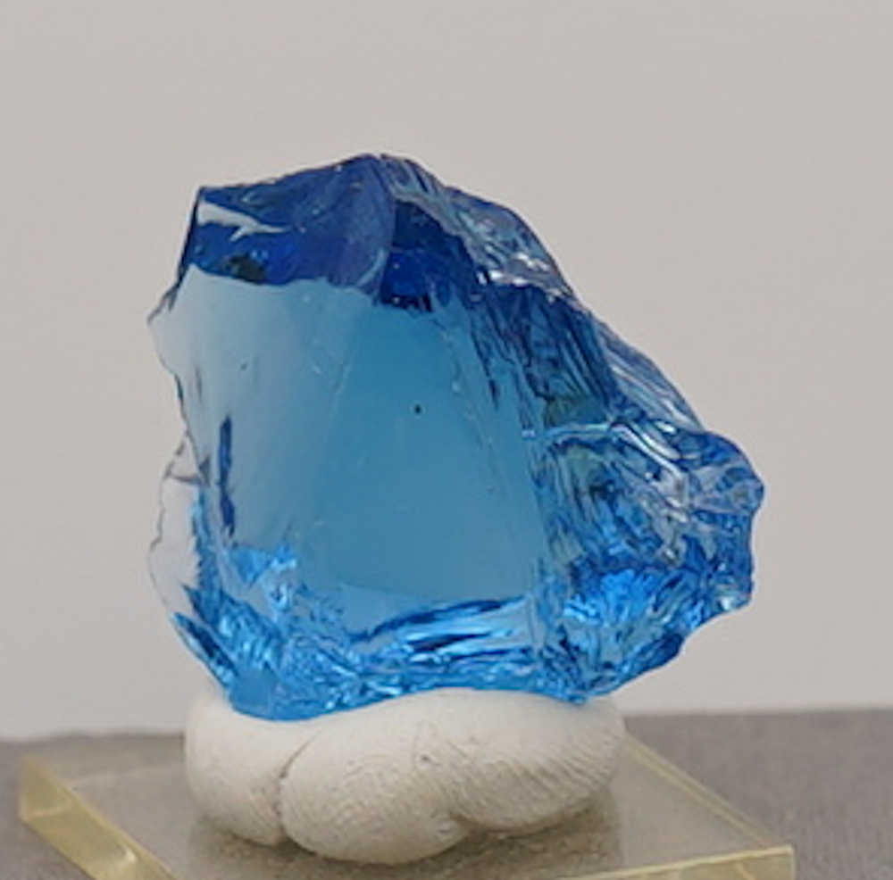 Gem Elestial Sapphire Monatomic Andara Crystal 33.9 g.