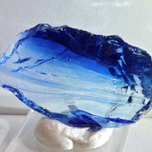 *Extremely Rare* Gem Banded Angel Aura Lady Nellie/Angel Aura Ice/Sapphire/Tanzanite/Pastel Ice Monatomic Andara Crystal 28.9 g.