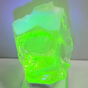 Rare Gem Angel Aura Radium/Pastel Ice "Heart" Monatomic Andara Crystal 117.4 g.