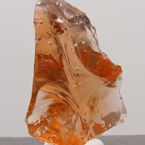 Gem Lemurian Etherium Gold with bubbles Monatomic Andara Crystal 84.1 g.