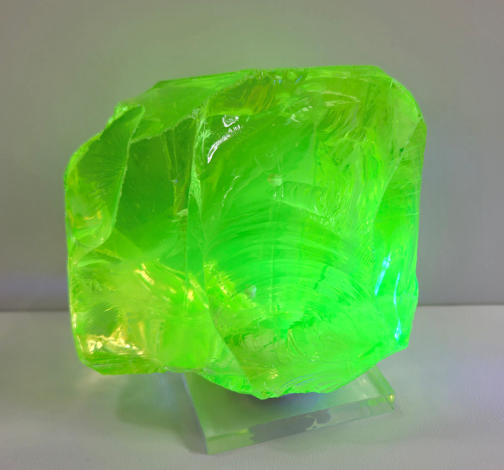 Rare Gem Angel Aura Radium "Heart" Monatomic Andara Crystal 293.3 g. - Image 3