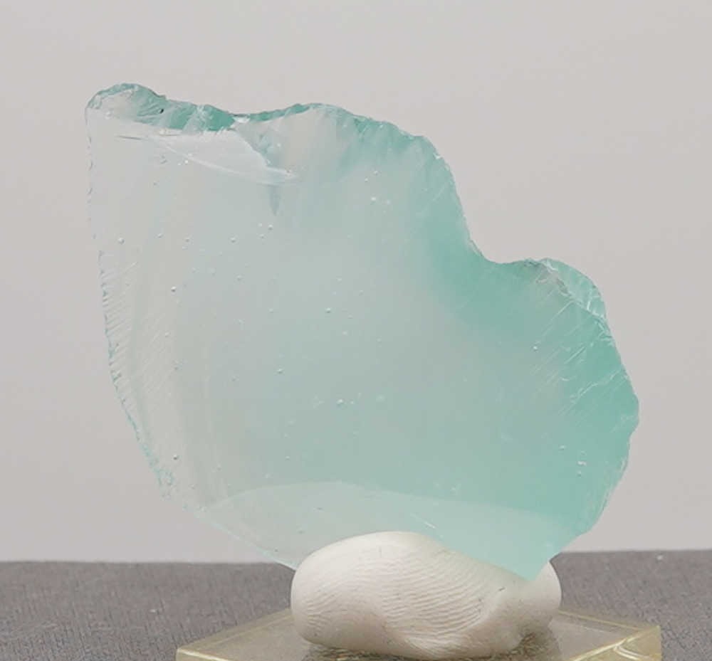 *Clearance Sale 30% Off!* Rare Gem Bicolor Angel Aura Bleu Topaz Monatomic Andara Crystal 43.7 g. - Image 12