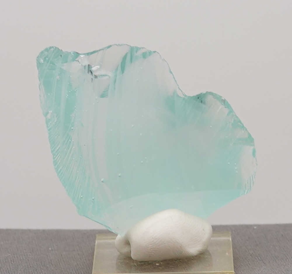 *Clearance Sale 30% Off!* Rare Gem Bicolor Angel Aura Bleu Topaz Monatomic Andara Crystal 43.7 g. - Image 13