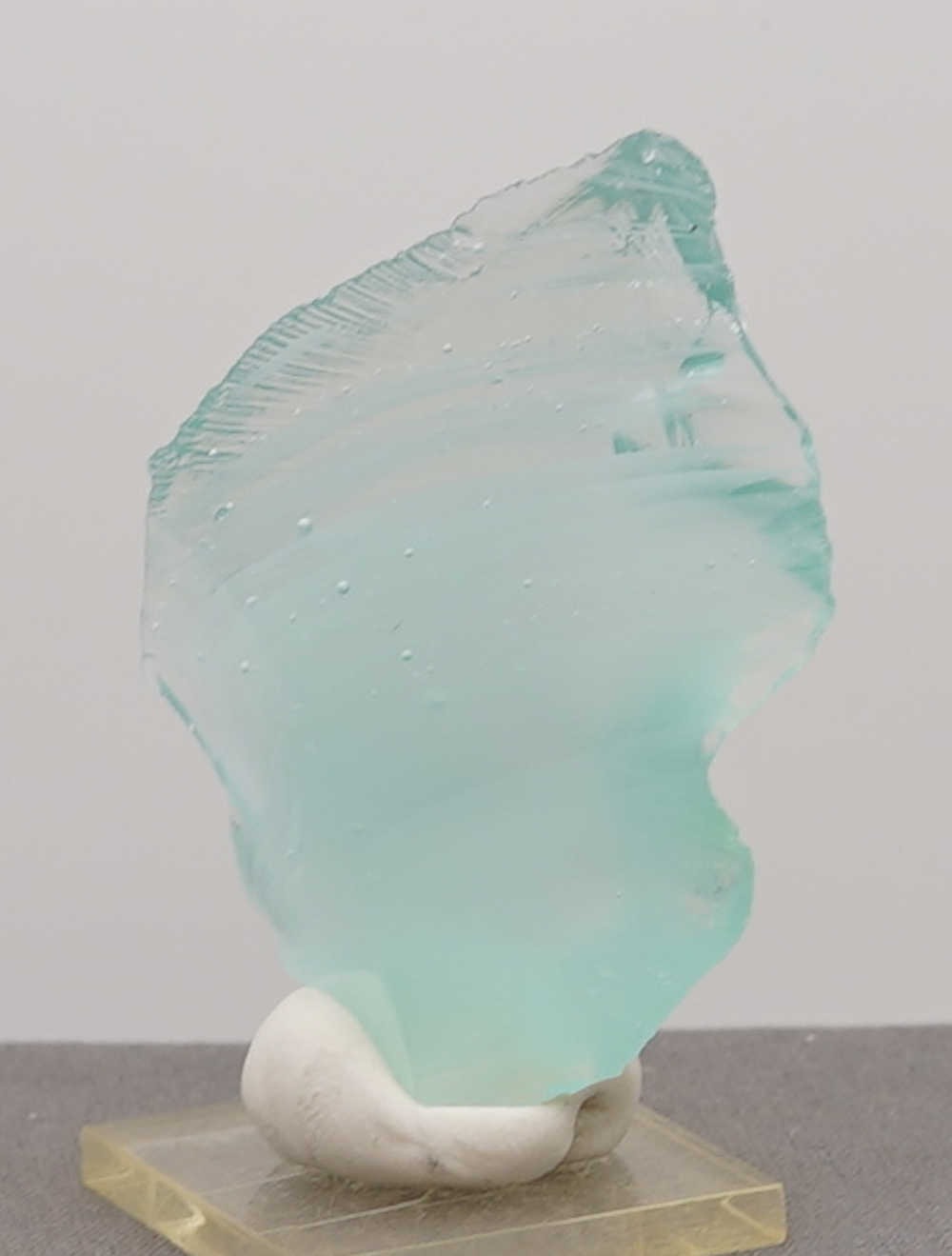 *Clearance Sale 30% Off!* Rare Gem Bicolor Angel Aura Bleu Topaz Monatomic Andara Crystal 43.7 g. - Image 4