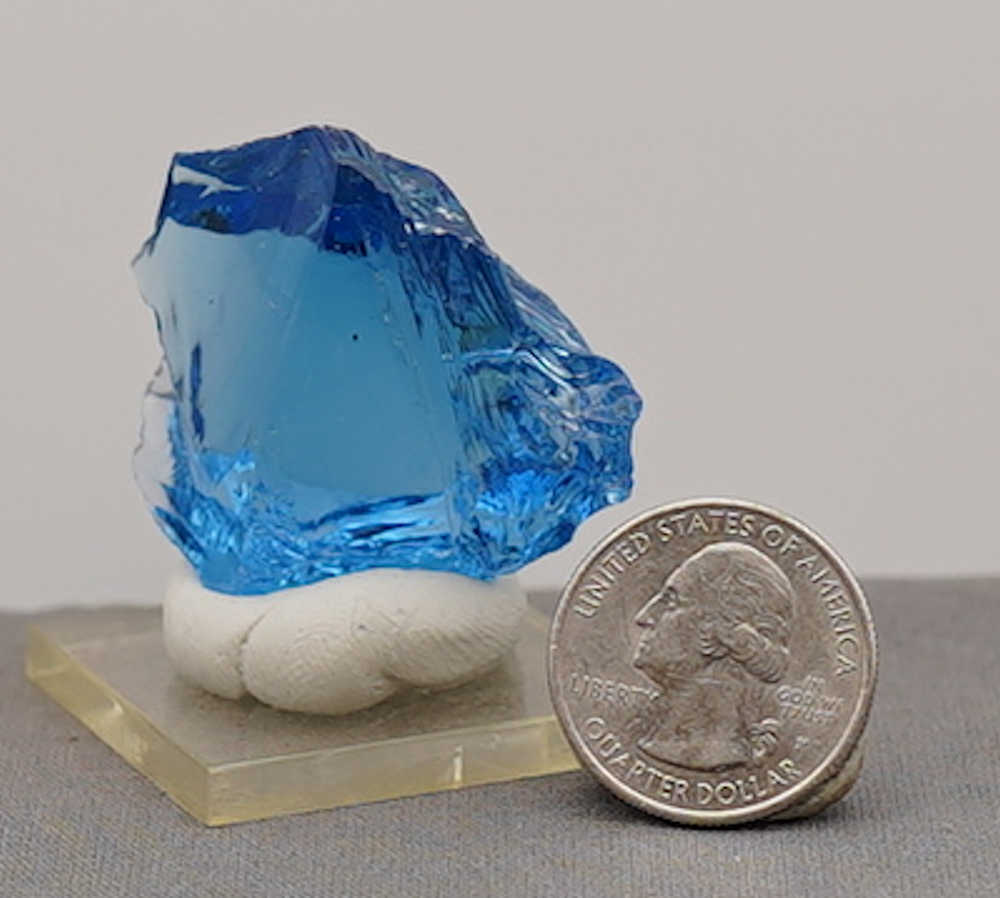 Gem Elestial Sapphire Monatomic Andara Crystal 33.9 g. - Image 8