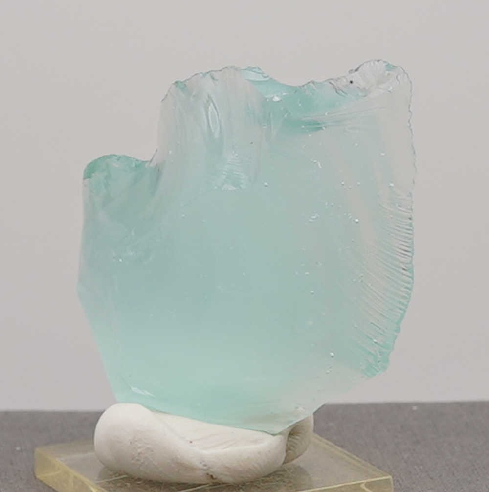 *Clearance Sale 30% Off!* Rare Gem Bicolor Angel Aura Bleu Topaz Monatomic Andara Crystal 43.7 g. - Image 9