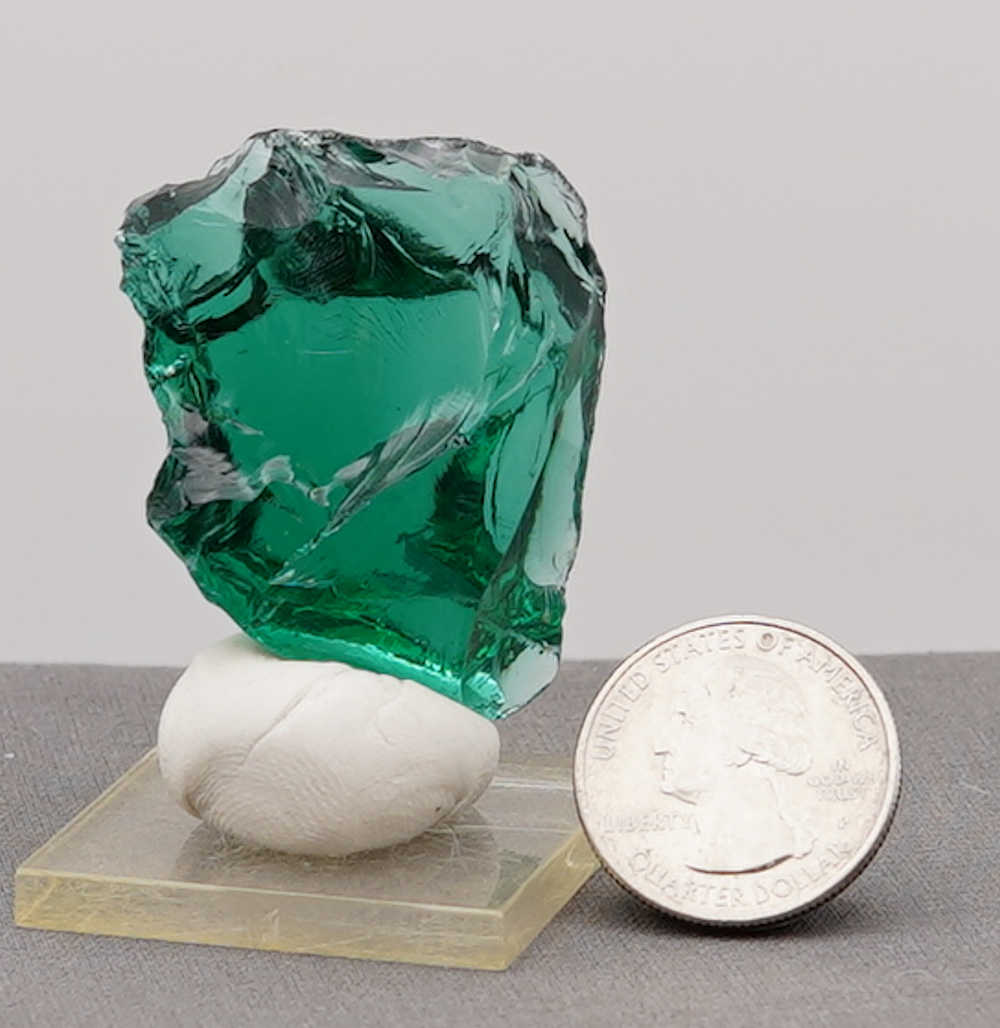 Rare Gem Blue/Green Emerald Shift Monatomic Andara Crystal 33.2 g. - Image 9