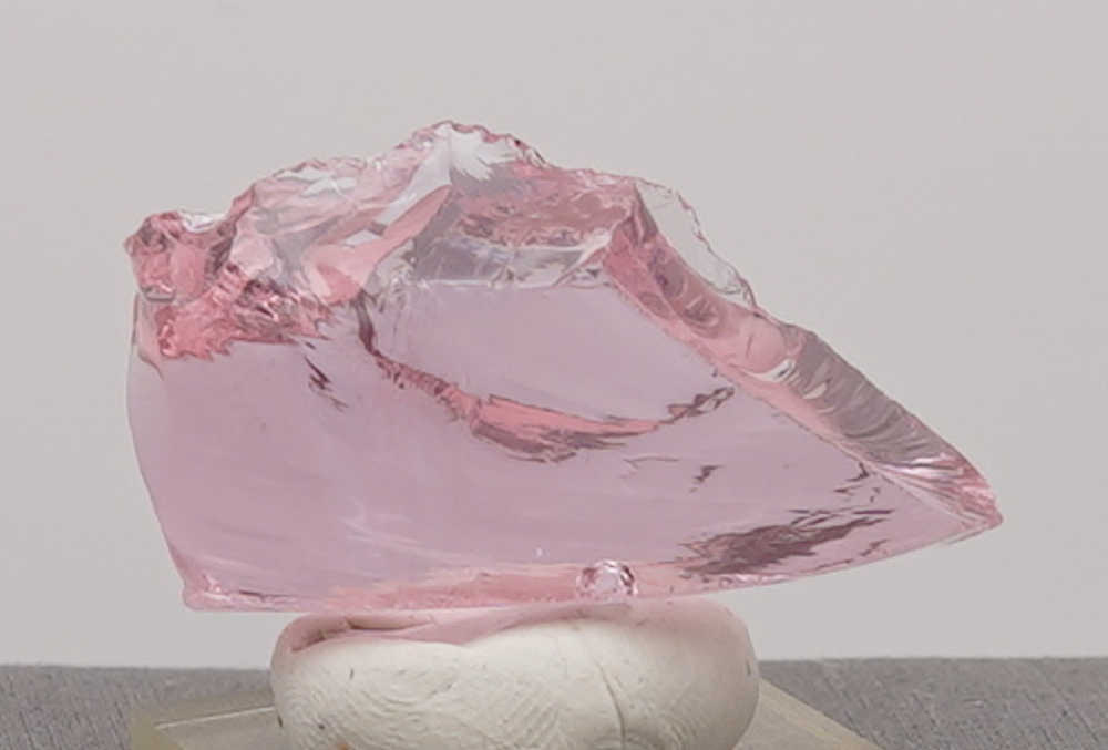 Rare Gem Rose Gold with bubble Monatomic Andara Crystal 33.3 g. - Image 9