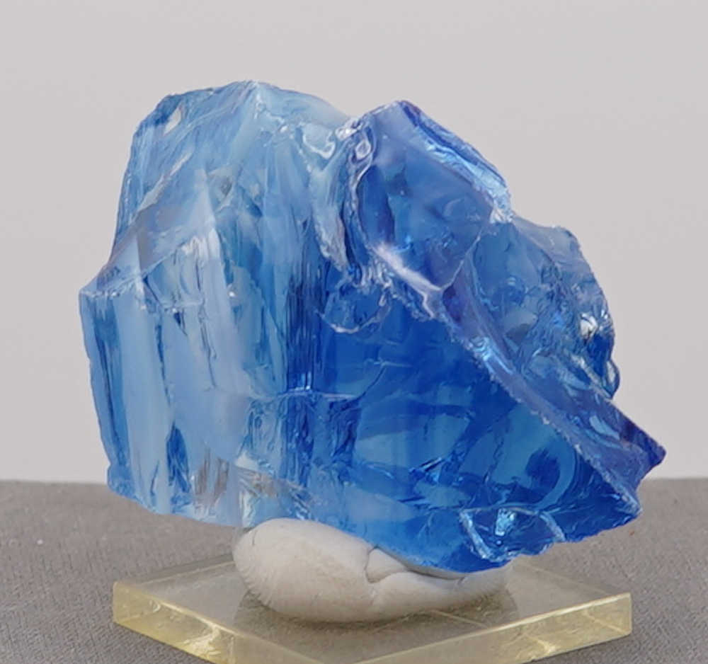 *Extremely Rare* Gem Banded Angel Aura Lady Nellie/Angel Aura Ice/Sapphire/Tanzanite/Pastel Ice "Heart" Monatomic Andara Crystal 115.7 g. - Image 10