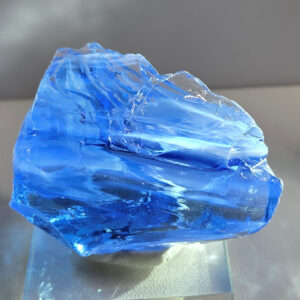 *Extremely Rare* Gem Banded Angel Aura Lady Nellie/Angel Aura Ice/Sapphire/Tanzanite/Pastel Ice Monatomic Andara Crystal 47.2 g.