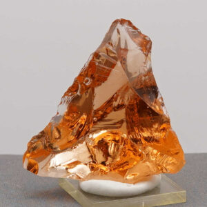 Gem Lemurian Etherium Gold with bubbles Monatomic Andara Crystal 71.4 g.