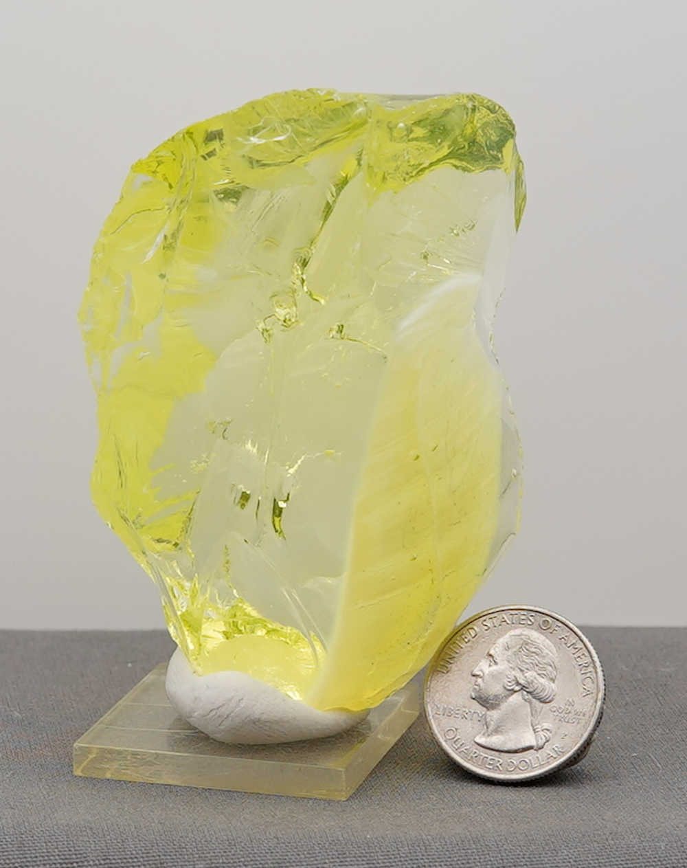 Rare Gem Angel Aura Radium/Pastel Ice "Heart" Monatomic Andara Crystal 204.8 g. - Image 12