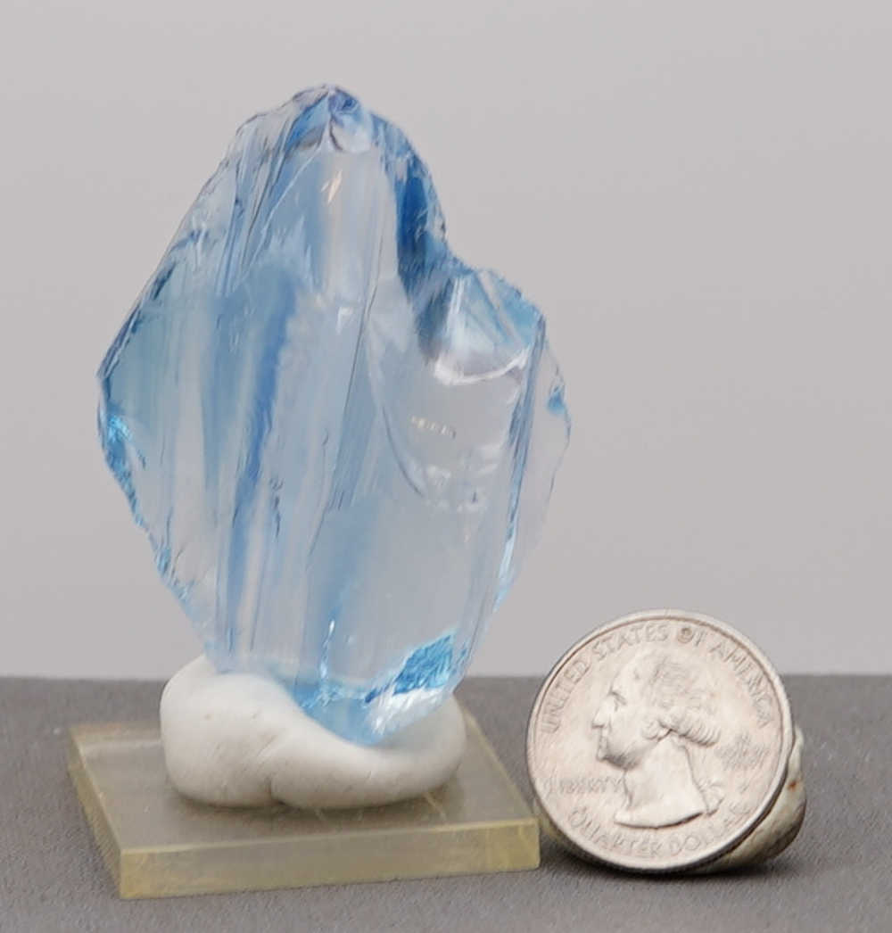 *Extremely Rare* Gem Banded Angel Aura Lady Nellie/Angel Aura Ice/Sapphire Monatomic Andara Crystal 47.9 g. - Image 14