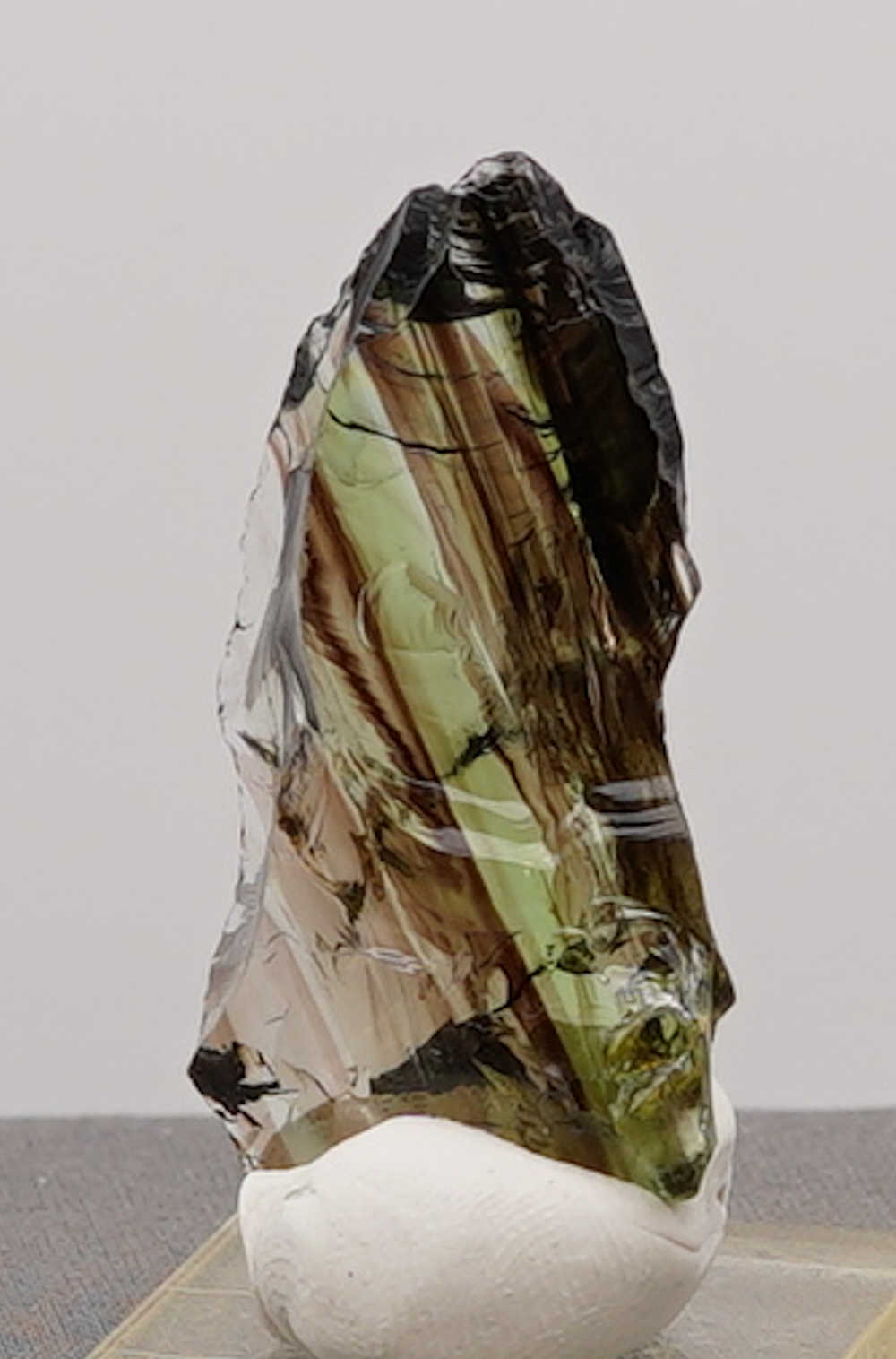 *Extremely Rare* Gem Multi Celestial Gold/Emerald/Ice/Earth Shaman Monatomic Andara Crystal 25.3 g. - Image 4