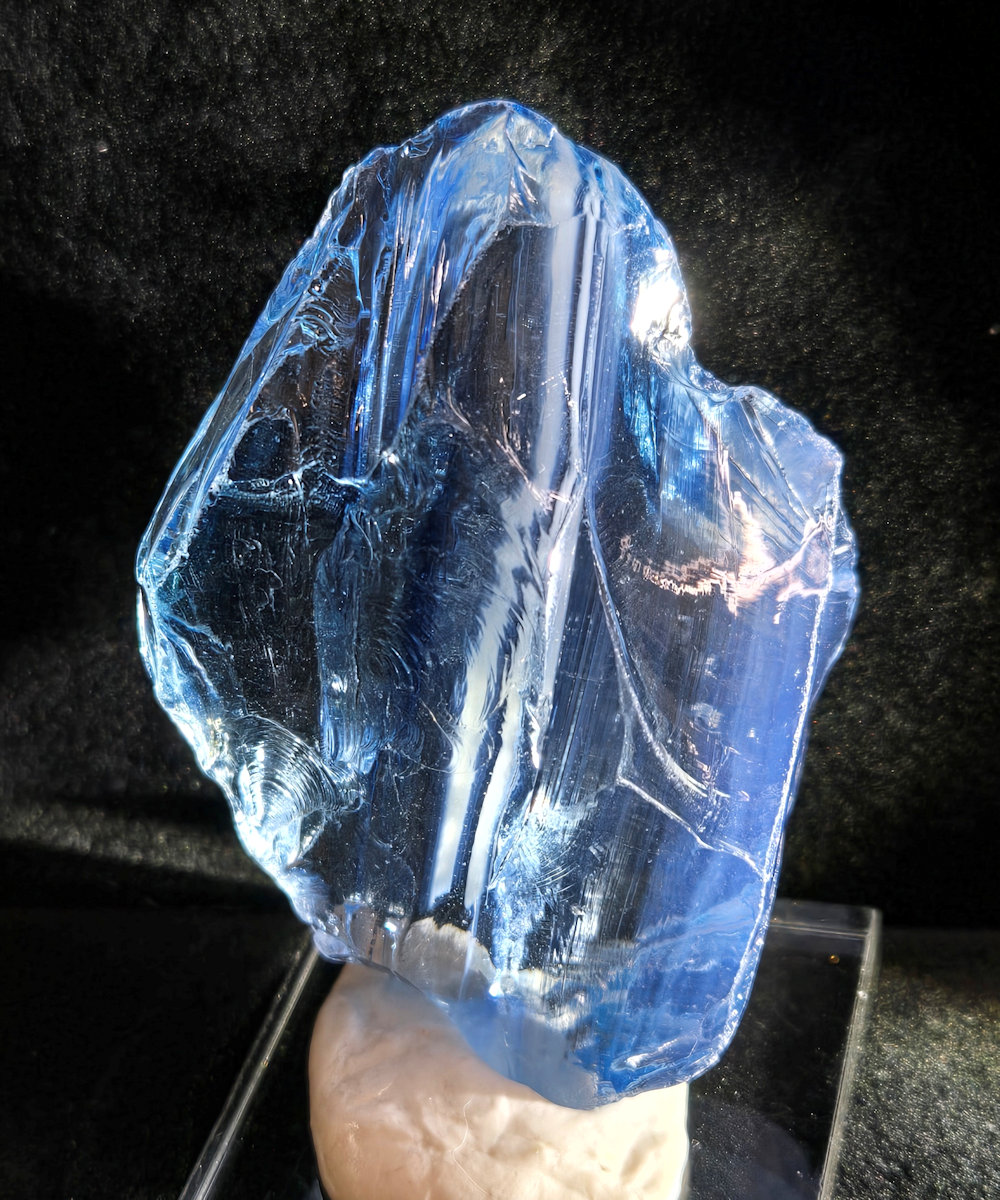 *Extremely Rare* Gem Banded Angel Aura Lady Nellie/Angel Aura Ice/Sapphire Monatomic Andara Crystal 47.9 g.