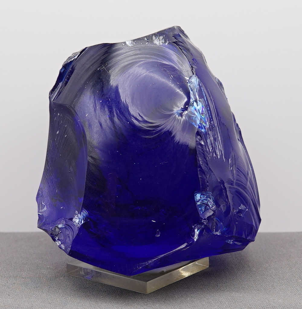 *Limited Time Special 30% Off!* Gem Tanzanite Fire "Heart" Monatomic Andara Crystal 620.0 g. - Image 6