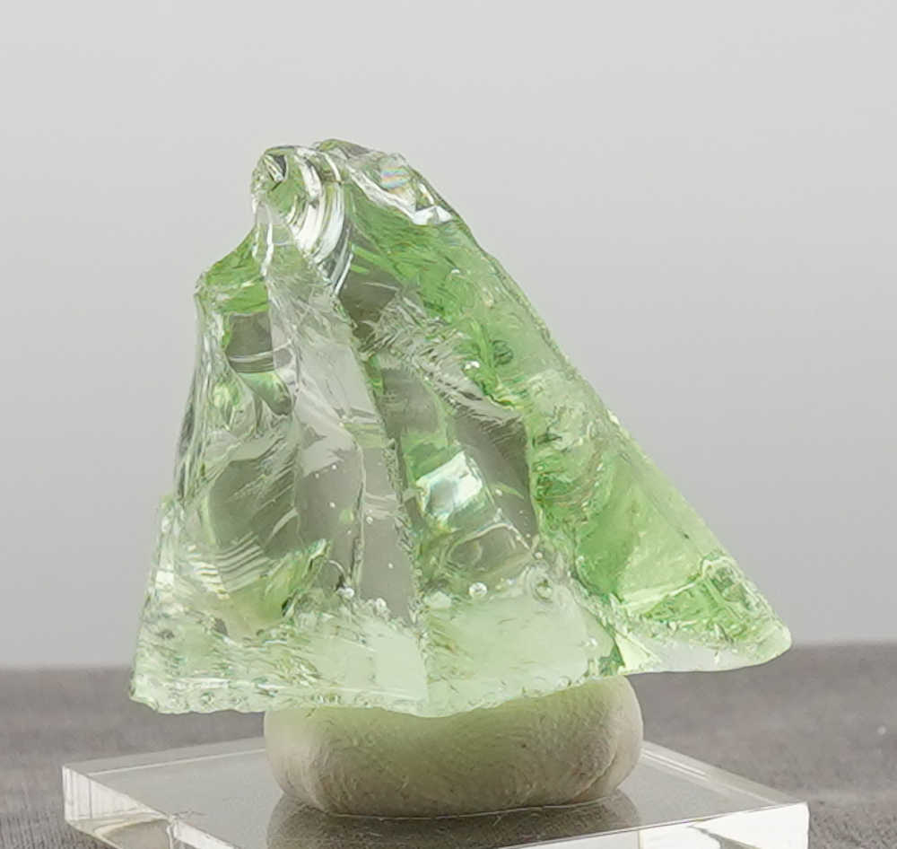 Gem Celestial Gold Green with bubbles Monatomic Andara Crystal 35.5 g. - Image 6