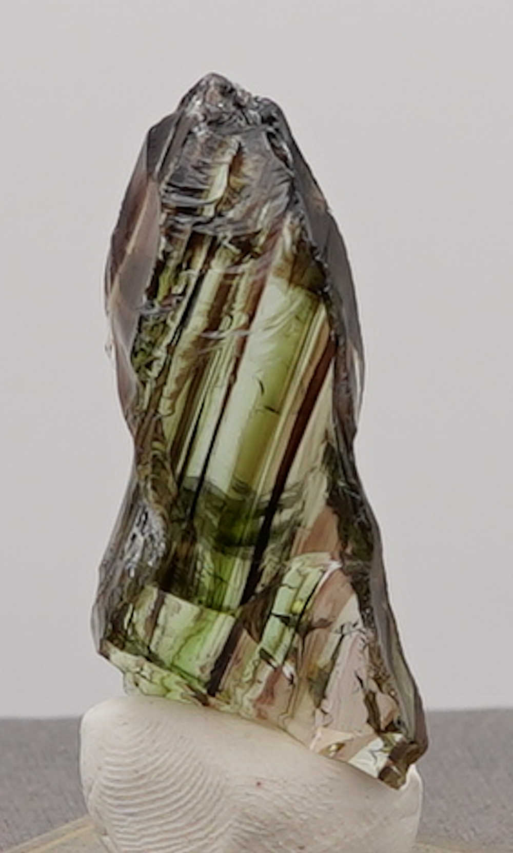 *Extremely Rare* Gem Multi Celestial Gold/Emerald/Ice/Earth Shaman Monatomic Andara Crystal 25.3 g. - Image 6