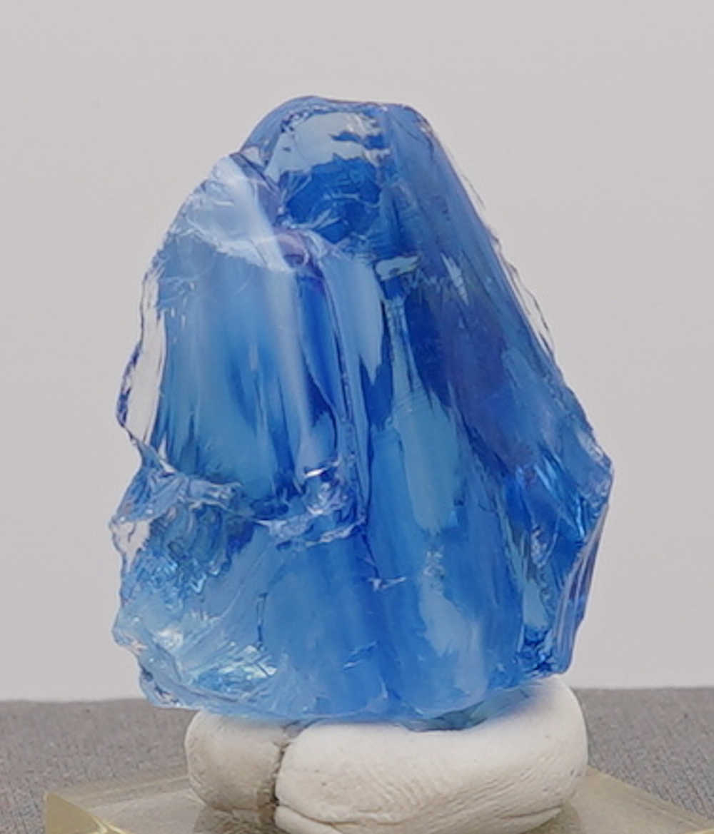 *Extremely Rare* Gem Banded Angel Aura Lady Nellie/Angel Aura Ice/Sapphire/Tanzanite/Pastel Ice Monatomic Andara Crystal 47.2 g. - Image 8