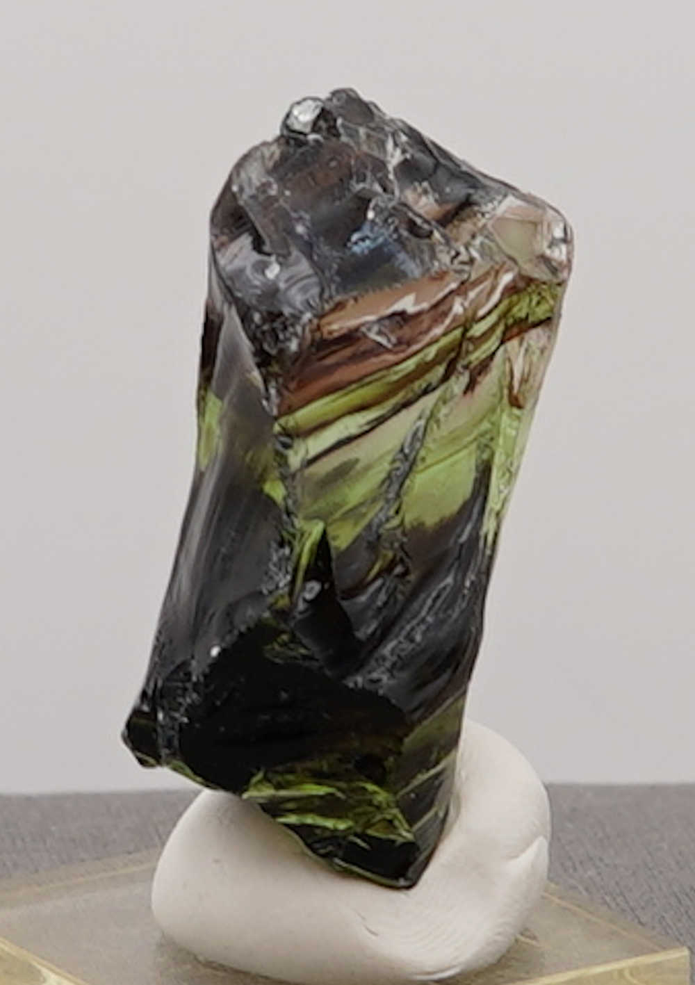 *Extremely Rare* Gem Multi Celestial Gold/Emerald/Ice/Earth Shaman Monatomic Andara Crystal 40.3 g. - Image 7