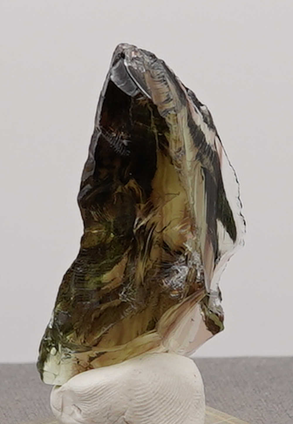 *Extremely Rare* Gem Multi Celestial Gold/Emerald/Ice/Earth Shaman Monatomic Andara Crystal 25.3 g. - Image 7