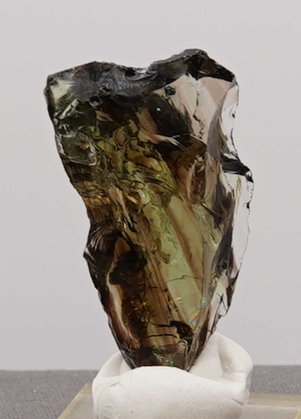 *Extremely Rare* Gem Multi Celestial Gold/Emerald/Ice/Earth Shaman Monatomic Andara Crystal 25.3 g. - Image 8