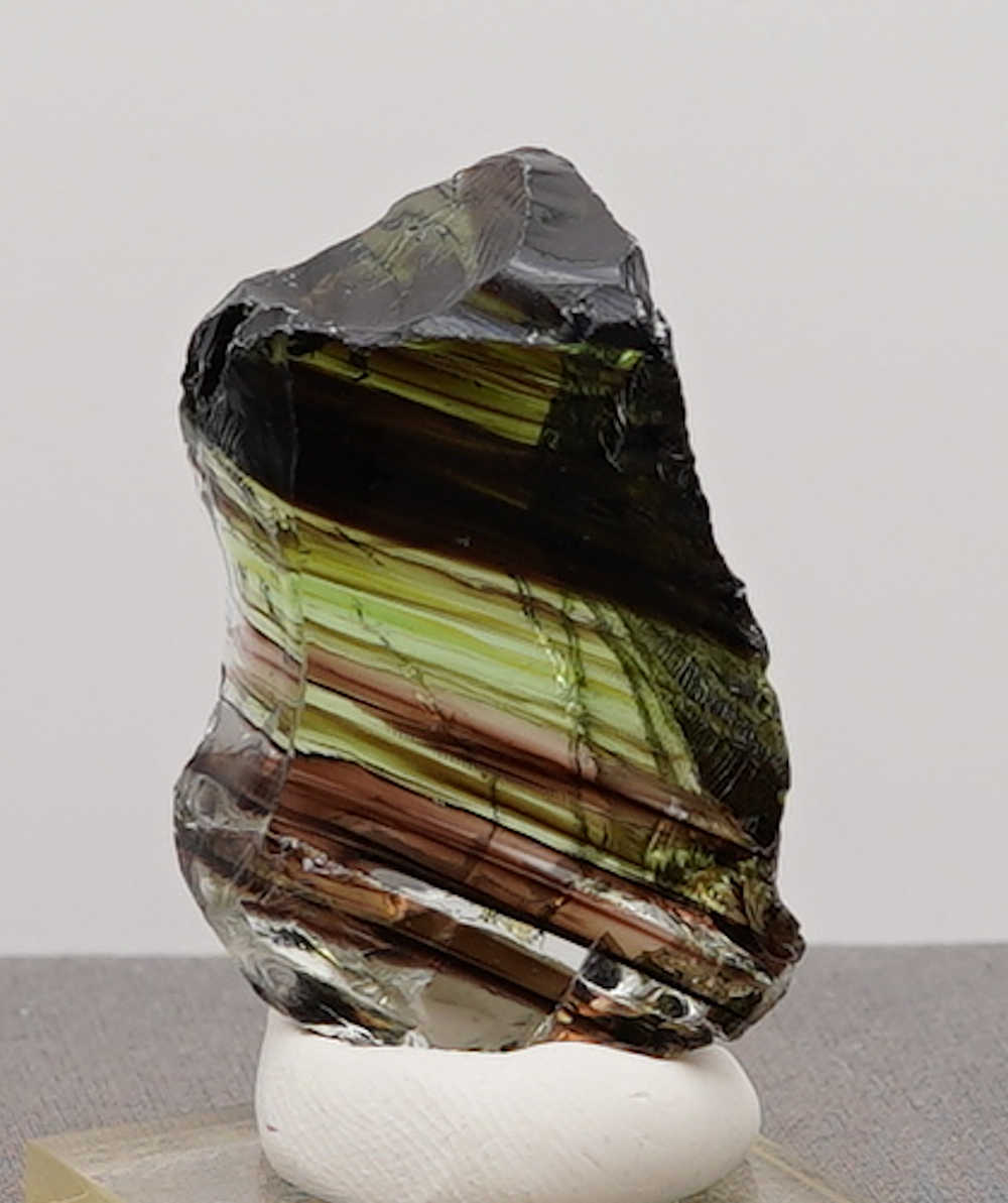 *Extremely Rare* Gem Multi Celestial Gold/Emerald/Ice/Earth Shaman Monatomic Andara Crystal 40.3 g. - Image 9
