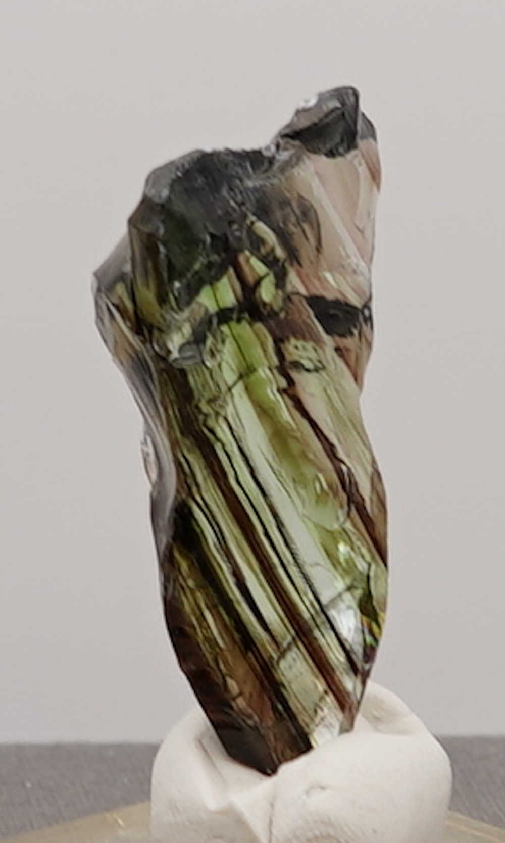 *Extremely Rare* Gem Multi Celestial Gold/Emerald/Ice/Earth Shaman Monatomic Andara Crystal 25.3 g. - Image 9