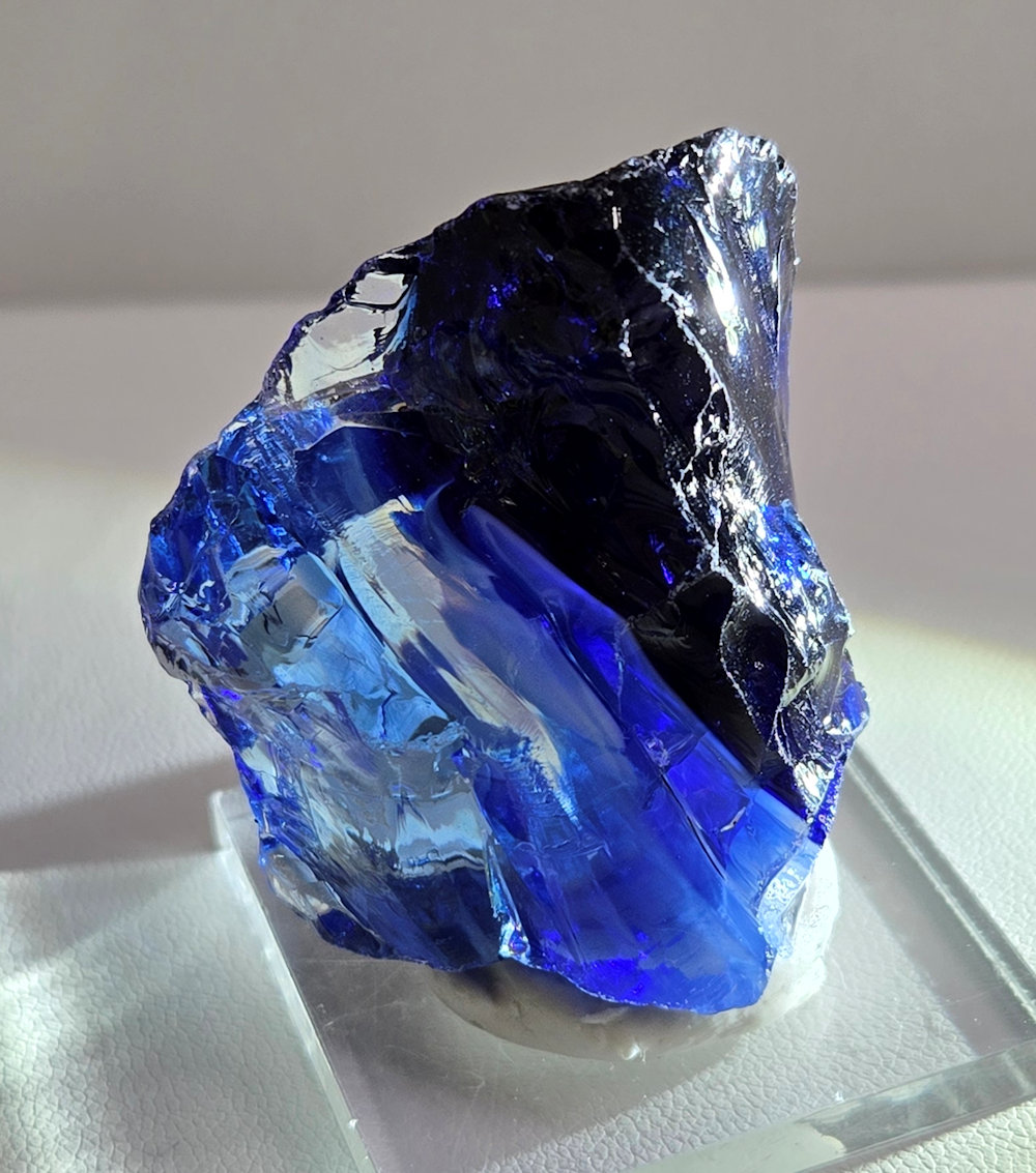 *Extremely Rare* Gem Banded Angel Aura Lady Nellie/Angel Aura Ice/Sapphire/Tanzanite/Pastel Ice Monatomic Andara Crystal 36.0 g.