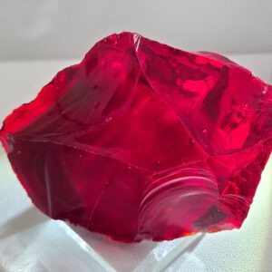 Rare Gem Angel Aura Scarlet Shift/Earth Shaman "Heart" Monatomic Andara Crystal 133.7 g.