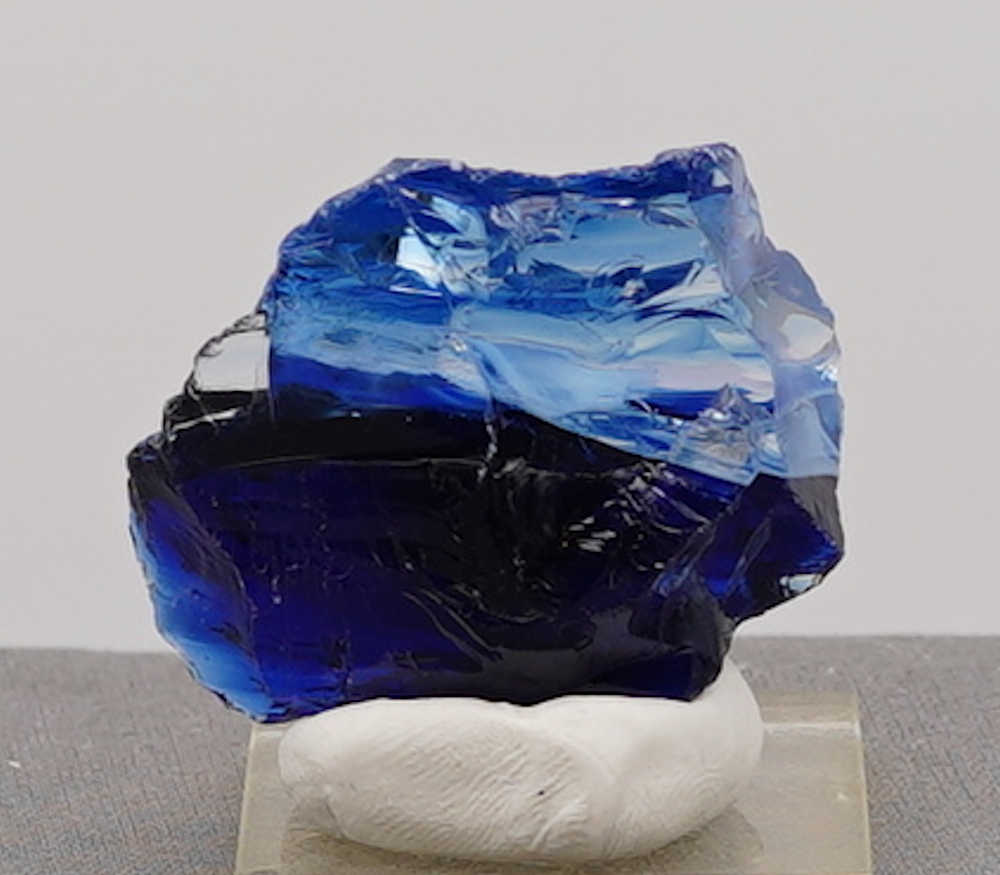 *Extremely Rare* Gem Banded Angel Aura Lady Nellie/Angel Aura Ice/Sapphire/Tanzanite/Pastel Ice Monatomic Andara Crystal 36.0 g. - Image 5