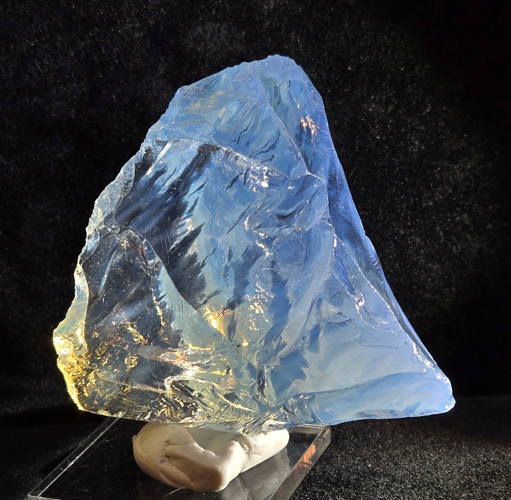 Rare Gem Angel Aura Cosmic Ice Monatomic Andara Crystal 89.5 g.