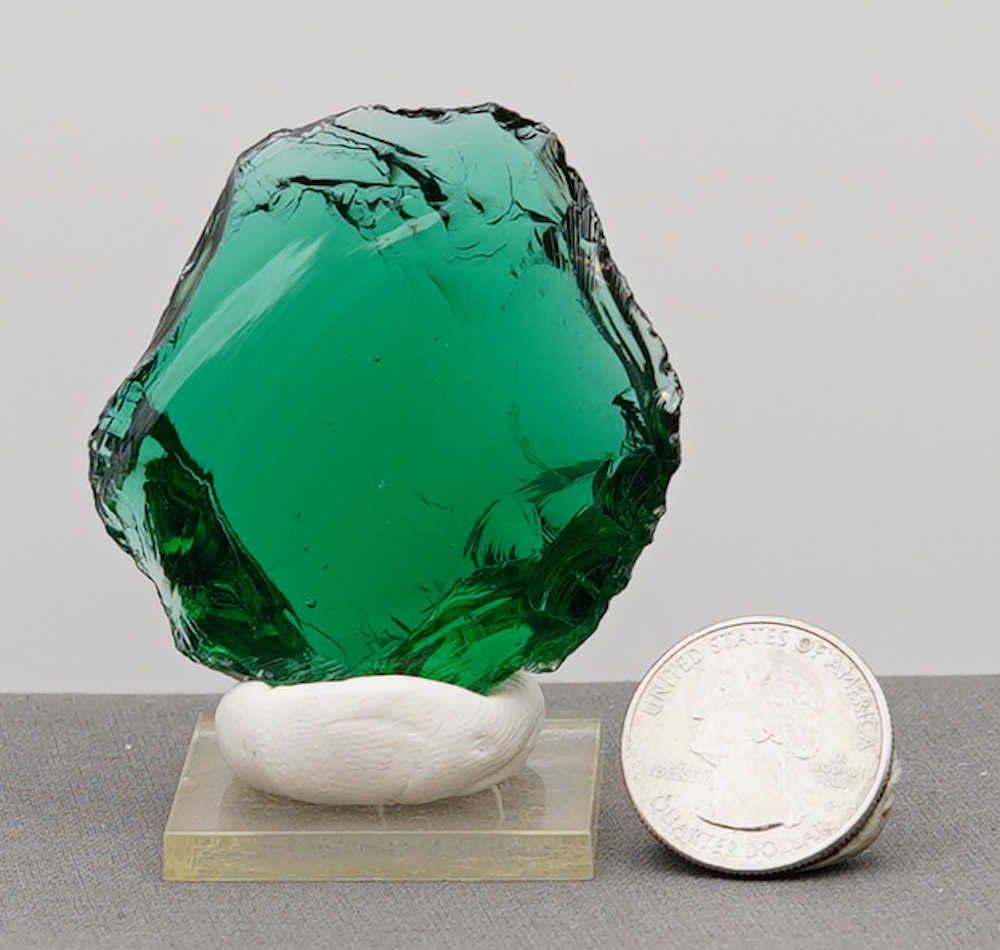 Rare Gem Blue/Green Emerald Shift Monatomic Andara Crystal 52.8 g. - Image 7