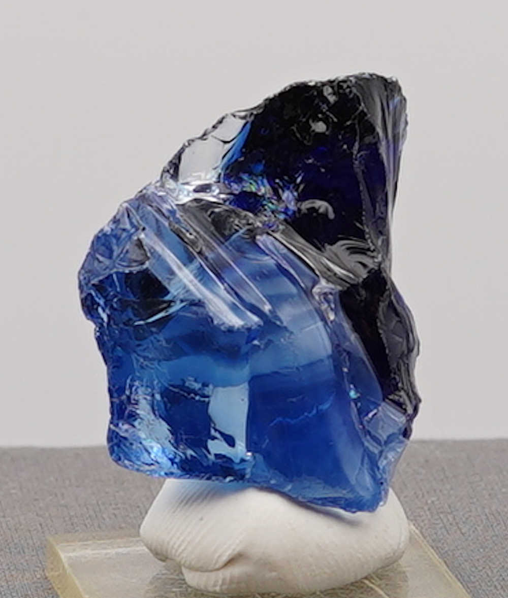 *Extremely Rare* Gem Banded Angel Aura Lady Nellie/Angel Aura Ice/Sapphire/Tanzanite/Pastel Ice Monatomic Andara Crystal 36.0 g. - Image 8