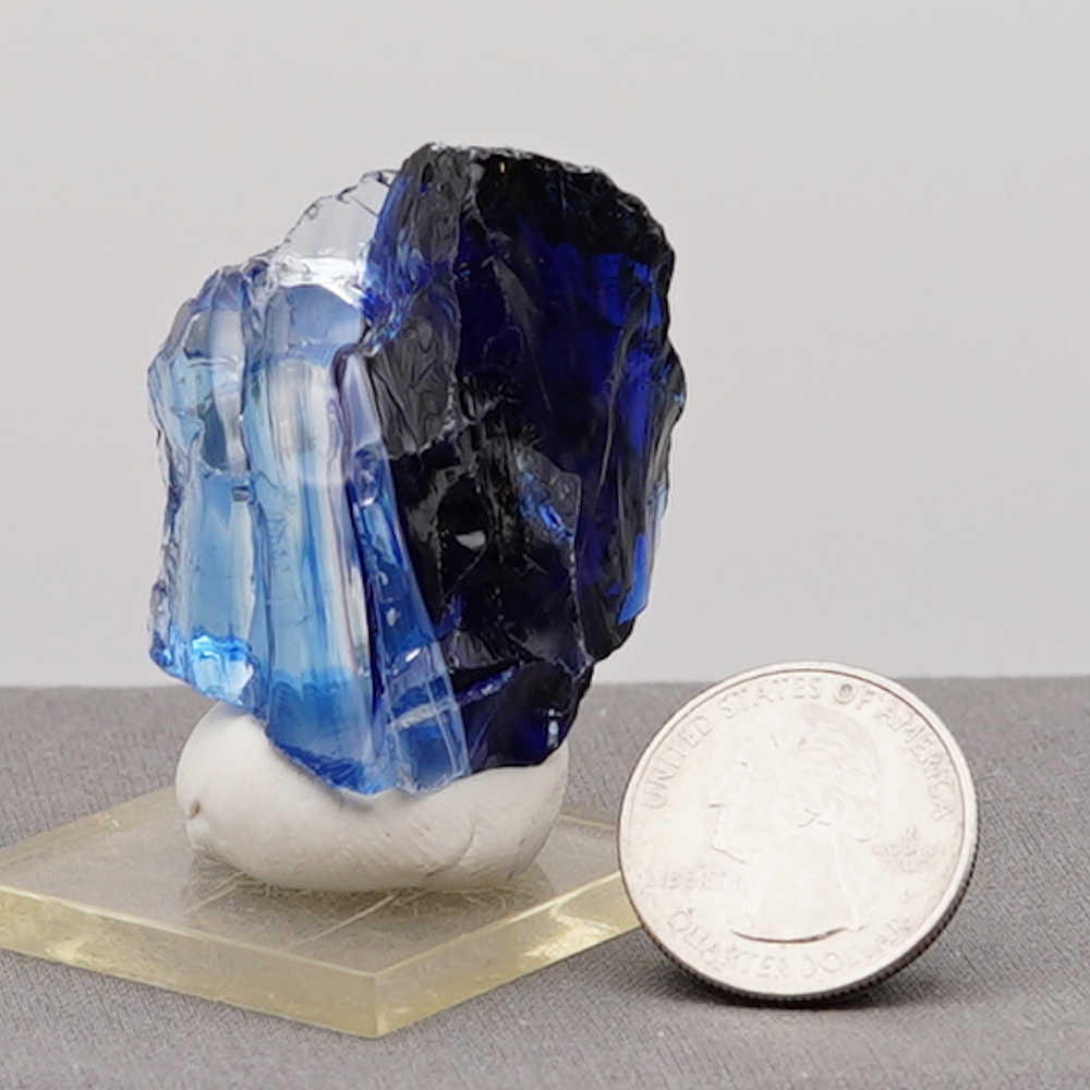 *Extremely Rare* Gem Banded Angel Aura Lady Nellie/Angel Aura Ice/Sapphire/Tanzanite/Pastel Ice Monatomic Andara Crystal 36.0 g. - Image 10