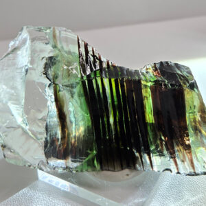 *Extremely Rare* Gem Multi Celestial Gold/Emerald/Ice/Earth Shaman Monatomic Andara Crystal 71.9 g.