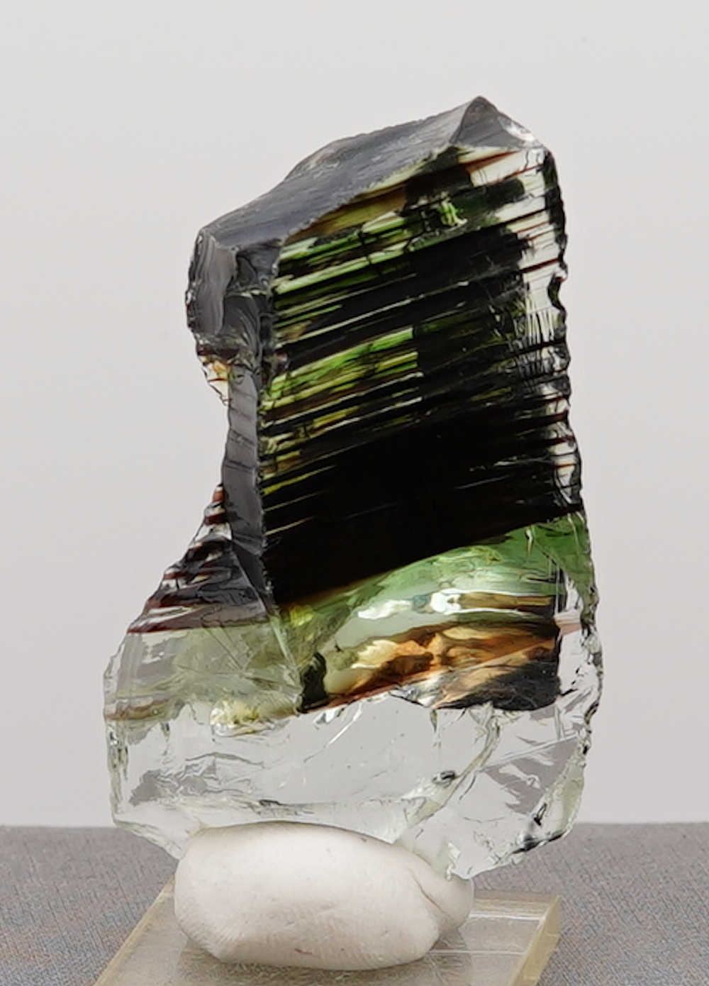 *Extremely Rare* Gem Multi Celestial Gold/Emerald/Ice/Earth Shaman Monatomic Andara Crystal 71.9 g. - Image 4