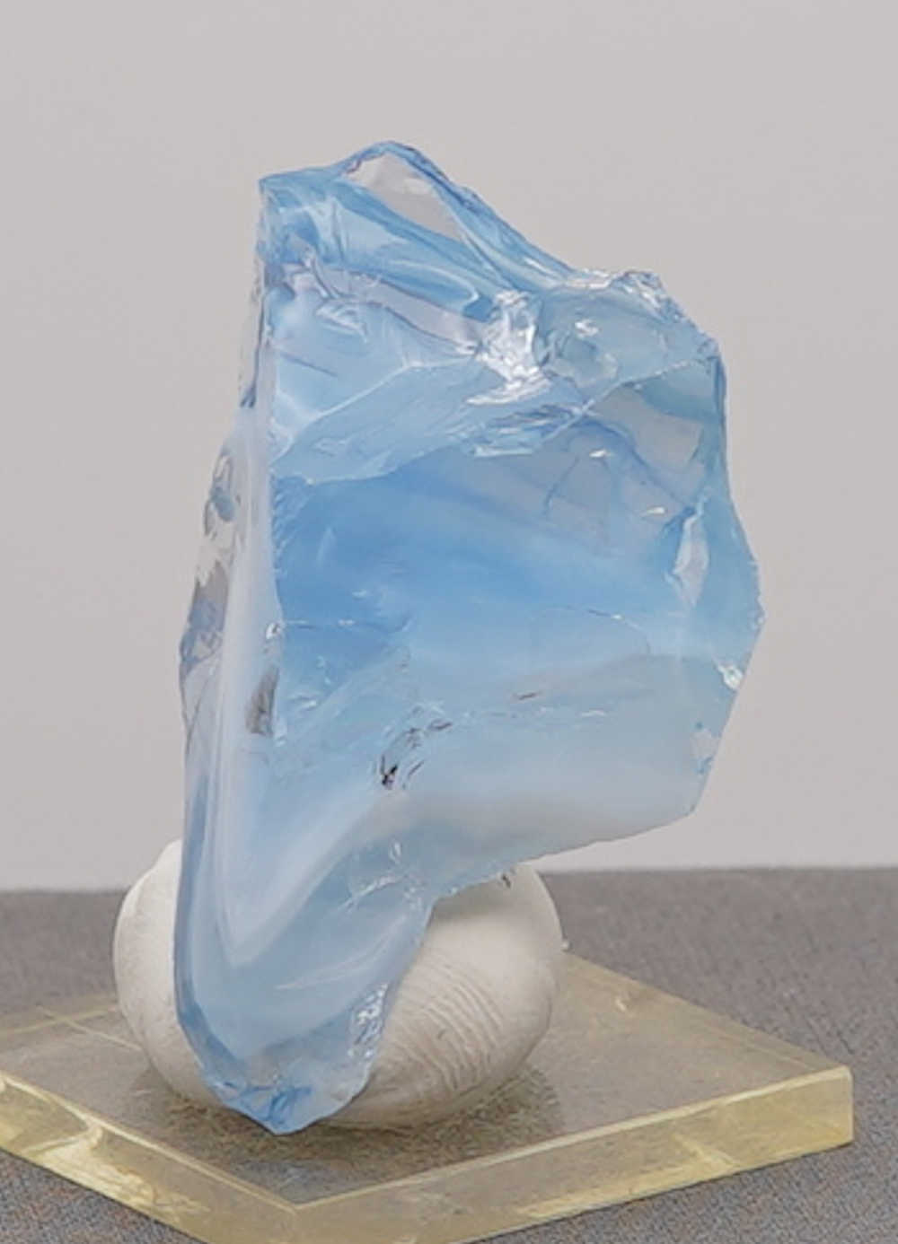 *Extremely Rare* Gem Banded Angel Aura Lady Nellie/Angel Aura Ice/Sapphire/Pastel Ice Monatomic Andara Crystal 39.6 g. - Image 5