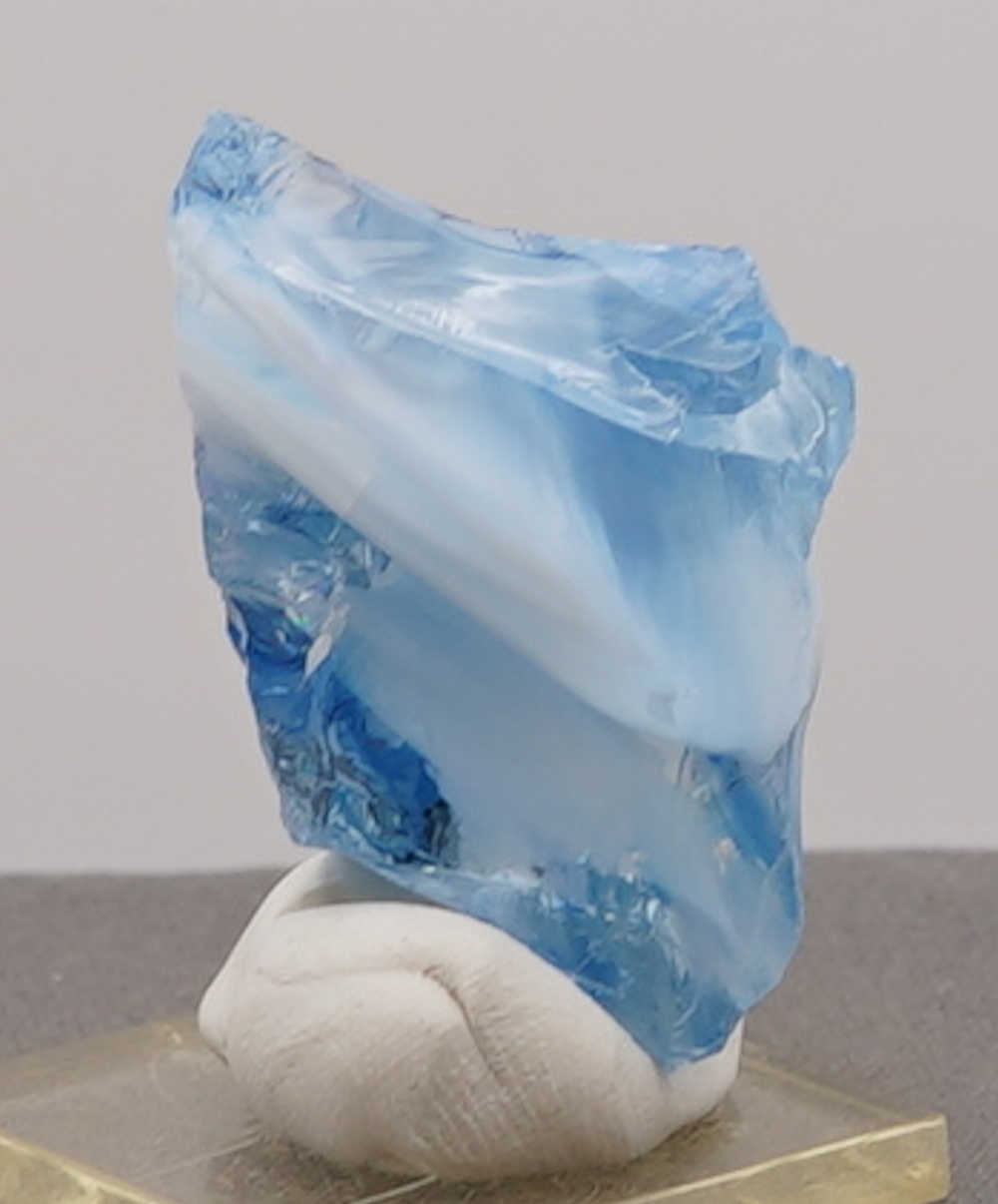 *Extremely Rare* Gem Banded Angel Aura Lady Nellie/Angel Aura Ice/Sapphire/Pastel Ice Monatomic Andara Crystal 39.6 g. - Image 6