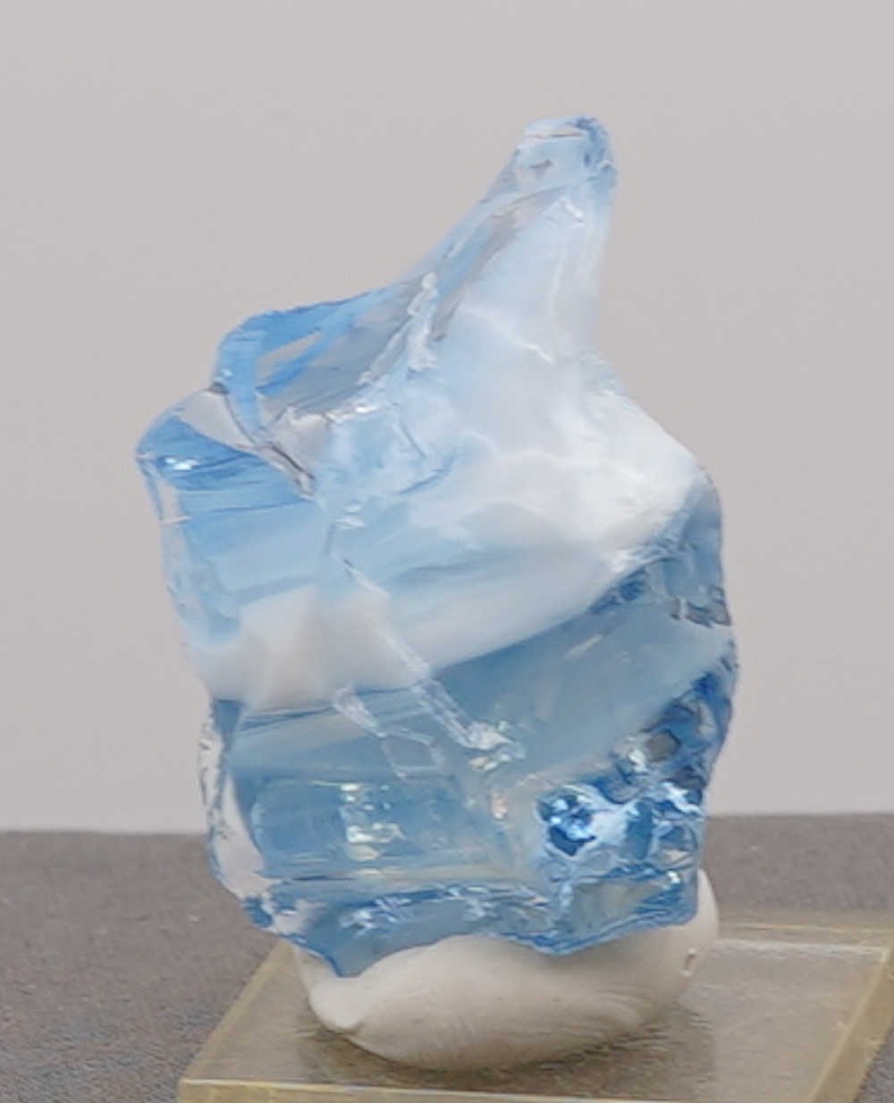 *Extremely Rare* Gem Banded Angel Aura Lady Nellie/Angel Aura Ice/Sapphire/Pastel Ice Monatomic Andara Crystal 39.6 g. - Image 8