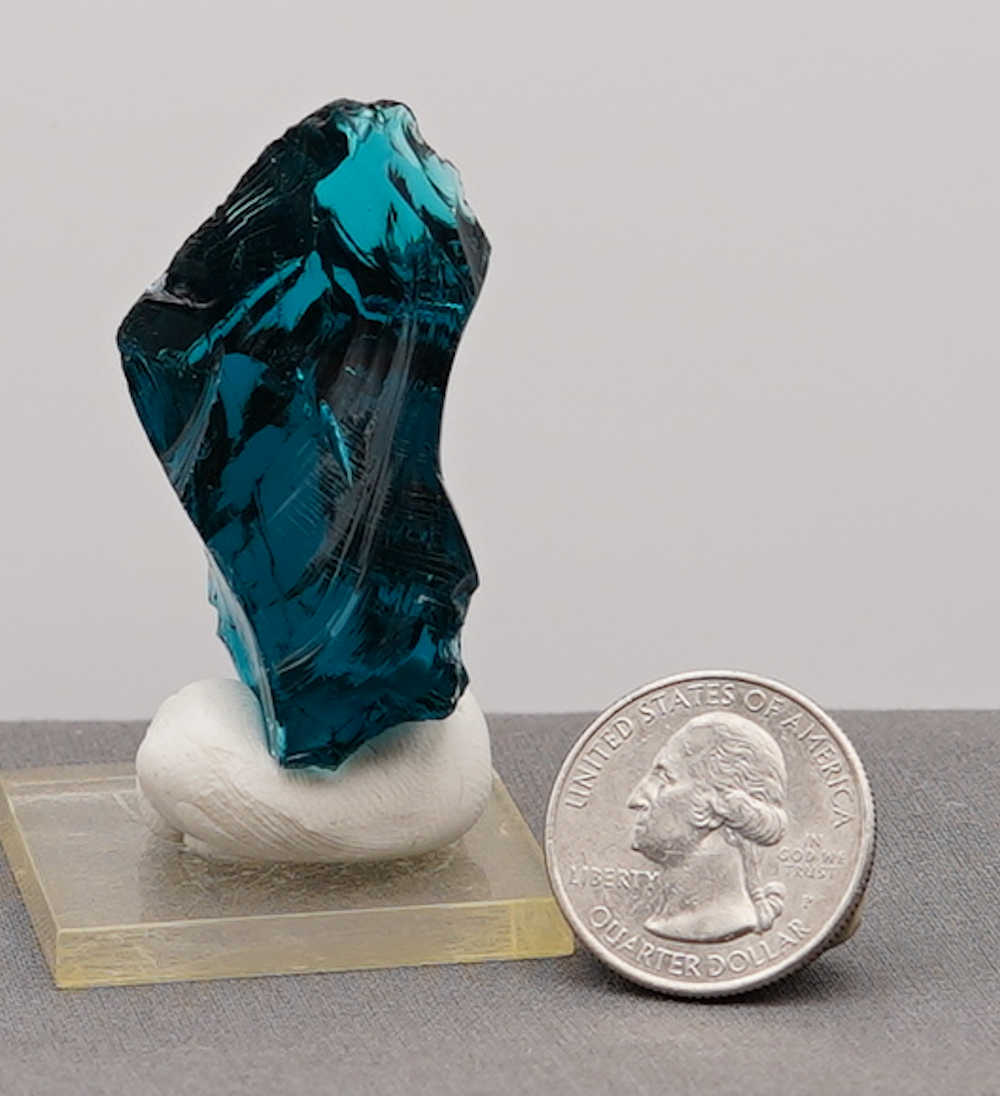 Rare Gem Elestial Starlight Sapphire with bubble Monatomic Andara Crystal 25.7 g. - Image 8