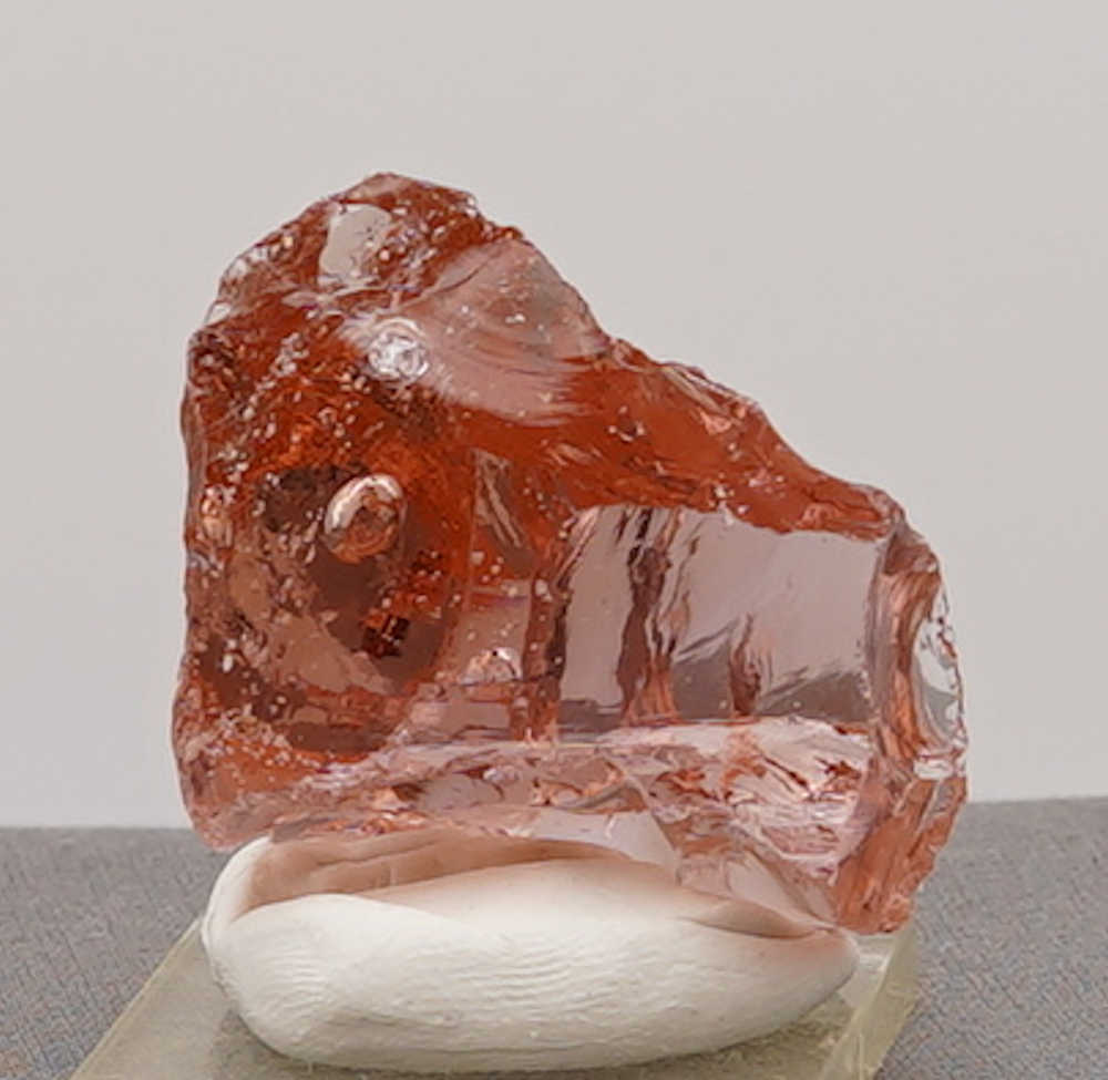 Rare Gem Celestial Heart with bubbles Monatomic Andara Crystal 35.2 g.