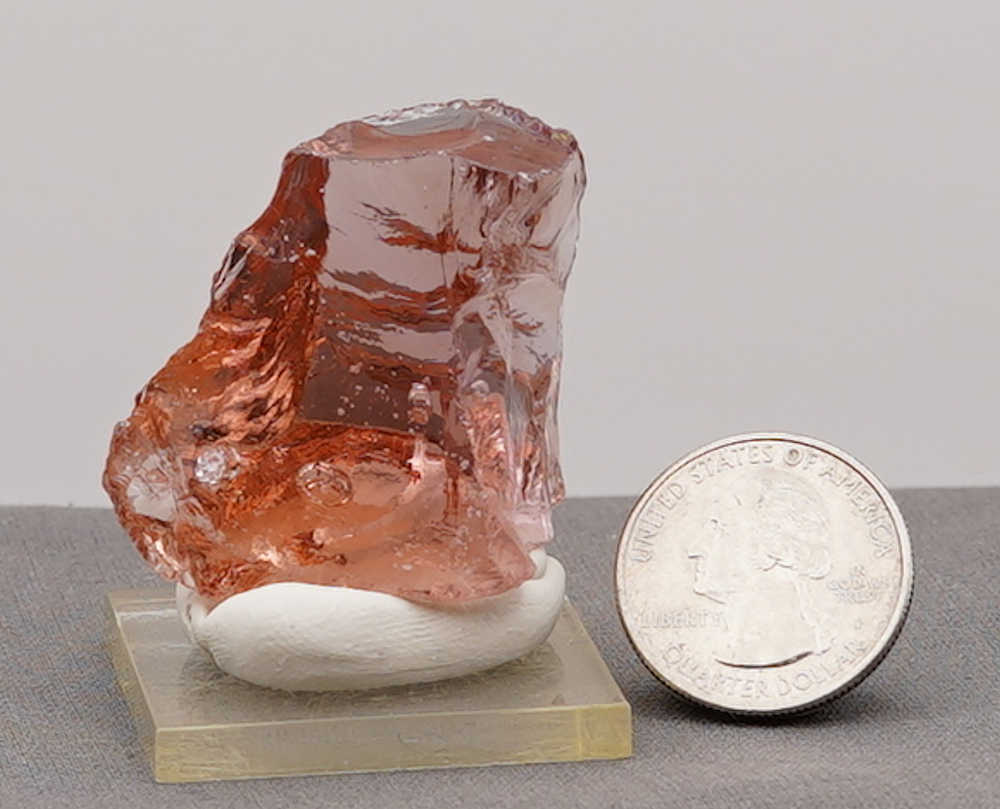 Rare Gem Celestial Heart with bubbles Monatomic Andara Crystal 35.2 g. - Image 11